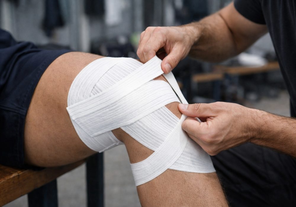 Strapping de terrain - formation continue -ESO Ecole Supérieure D'ostéopathie